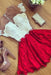 Red Lace Short Sleeve Homecoming Dress Cheap Cocktail Party Dresses - Prom Dresses