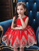 Flower Girl Dresses Jewel Neck Short Sleeves Bows Kids Social Party Dresses