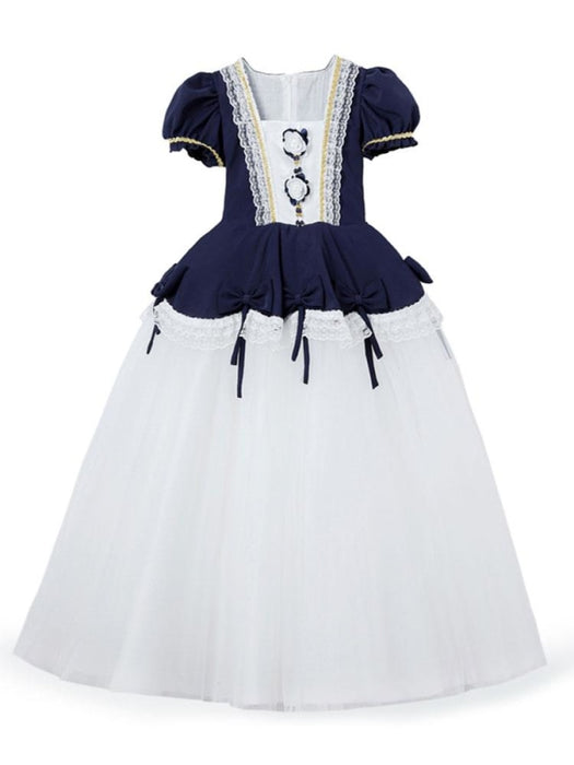 Red Flower Girl Dresses Jewel Neck Polyester Short Sleeves Knee-Length A-Line Embroidered Formal Kids Pageant Dresses
