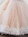 Flower Girl Dresses Jewel Neck Lace Sleeveless Ankle Length Ball Gown Studded Kids Pageant Dresses