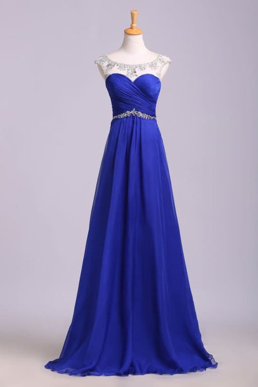 Royal Blue Floor Length Simple Long Prom Dresses Cheap Royal Blue Floor Length Simple Long Prom Dresses Cheap