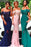 Royal Blue Mermaid Sequin Long Chic Bridesmaid Dress - Bridesmaid Dresses