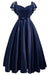 SD1151 Christmas Dress - Navy / S - Christmas Dresses