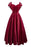SD1151 Christmas Dress - Burgundy / S - Christmas Dresses