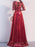 Sequin Party Dress 2021 Half Sleeves Floor Length Zipper Lace Prom Occasion Dresses
