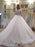 Sexy A-line V-neck Spaghetti Straps Ivory Tulle Ball Gowns Wedding Dress - Wedding Dresses
