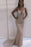 Sexy Deep V Neck Backless Prom with Beading Sparkly Sleeveless Evening Dress - Prom Dresses
