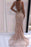 Sexy Deep V Neck Backless Prom with Beading Sparkly Sleeveless Evening Dress - Prom Dresses