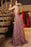 Sexy Long Lace Prom Dress A Line Deep V Neck Sleeveless Formal Dresses - Prom Dresses