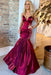 Sexy Mermaid Satin Prom Spaghetti Straps Sleeveless Floor Length Formal Dress - Prom Dresses