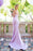 Sexy Mermaid Spaghetti Straps Sleeveless Side Slit Bridesmaid Dress Long Prom Gown - Prom Dresses