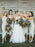 Sheath Halter Ankle Length Grey Chiffon Bridesmaid Dress - Bridesmaid Dresses