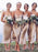 Sheath Spaghetti Straps Champagne Satin Bridesmaid Dress - Bridesmaid Dresses