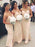 Sheath Spaghetti Straps Floor-Length Pearl Pink Bridesmaid Dress - Bridesmaid Dresses