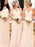 Sheath Sweetheart Pink Lace Bridesmaid Dress - Bridesmaid Dresses