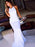 Sheath/Column Scoop Sleeveless Sweep/Brush Train Spandex Dresses - Prom Dresses
