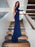 Sheath/Column Spandex Sleeveless Sweep/Brush Train Applique Scoop Dresses - Prom Dresses