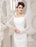 Short Simple Wedding dresses 2021 lace long sleeve slit Ivory Knee Length bridal reception dress misshow