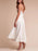 Short Wedding Dress V Neck Sleeveless A Line Tea Length Straps Bridal Gowns