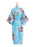 Silk Satin Wedding Bride Sleepwear Robes | Bridelily - blue / One Size - robes