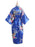 Silk Satin Wedding Bride Sleepwear Robes | Bridelily - sapphire blue / One Size - robes
