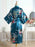 Silk Satin Wedding Bride Sleepwear Robes | Bridelily - sea blue / One Size - robes