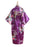 Silk Satin Wedding Bride Sleepwear Robes | Bridelily - purple / One Size - robes