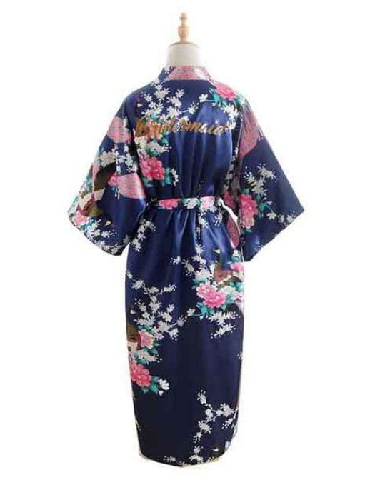 Silk Satin Wedding Sleepwear Robes | Bridelily - 5 / One Size - robes