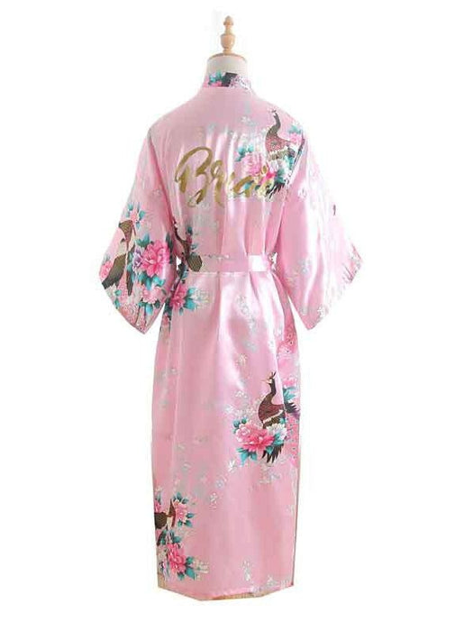 Silk Satin Wedding Sleepwear Robes | Bridelily - 6 / One Size - robes