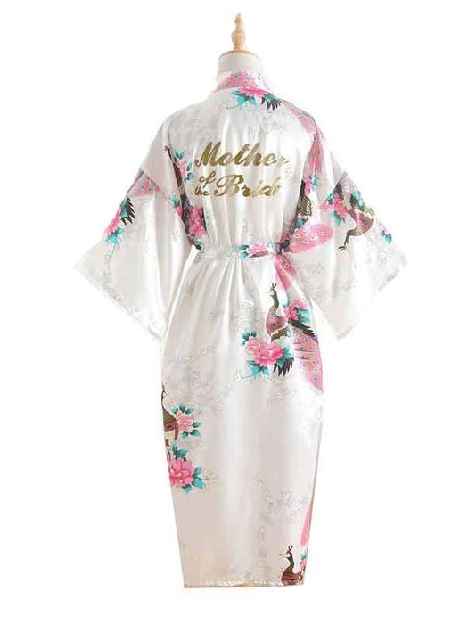 Silk Satin Wedding Sleepwear Robes | Bridelily - 13 / One Size - robes