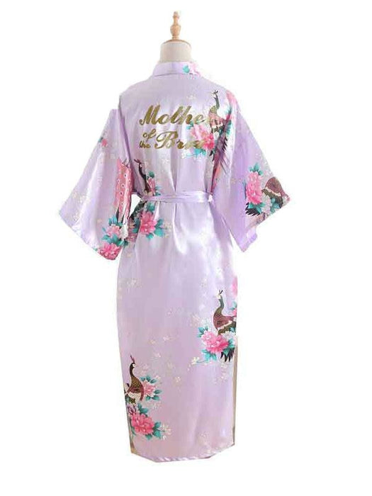 Silk Satin Wedding Sleepwear Robes | Bridelily - 14 / One Size - robes