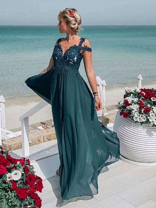 Simple Off Shoulder Lace Dark Green Prom, Off the Shoulder Lace Green Bridelily Simple Off Shoulder Lace Dark Green Prom, Off the Shoulder Lace Green Bridelily