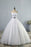 Simple Ruffle Strapless Tulle A-line Wedding Dress - Wedding Dresses