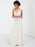 Simple Wedding Dress 2021 V Neck Straps Sleeveless Floor Length Boho Bridal Gown