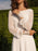 Simple Wedding Dress Lycra Spandex Bateau Neck Long Sleeves Lace A Line Bridal Gowns