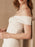 Simple Wedding Dresses Satin Off The Shoulder Pleated Floor Length Chapel Train Bridal Dress