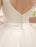 Simple Wedding Dresses Satin Square Neck Applique Short Bridal Dress with Beading Bow Sash misshow
