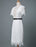 Simple Wedding Dresses V Neck Short Sleeves Sheath Knee Length Vintage Bridal Dresses