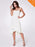 Simple Womens Fashion Backless Lace Wedding Dresses - wedding dresses