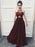 Sleeveless Floor-Length With Applique Elastic Woven Satin Dresses - Prom Dresses