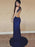 Sleeveless Halter Floor-Length A-line With Ruffles Chiffon Dresses - Prom Dresses