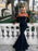 Sleeveless Off-The-Shoulder Floor-Length With Ruffles Satin Dresses - Prom Dresses