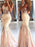 Sleeveless Sweetheart Tulle With Lace Sweep/Brush Train Dresses - Prom Dresses