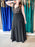 Sleeveless With Applique Floor-Length Chiffon Plus Size Prom Dresses - Prom Dresses