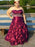 Sleeveless With Beading Floor-Length Taffeta Plus Size Dresses - Prom Dresses