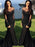 Sleeves Sheer Neck Sweep/Brush Train With Applique Spandex Dresses - Prom Dresses