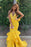 Spaghetti Strap Deep V Neck Sleeveless Open Back Prom Dresses - Prom Dresses
