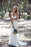 Spaghetti Strap Lace Beach Backless V Neck Sweep Train Long Wedding Dress - Wedding Dresses