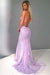 Spaghetti Strap Mermaid Dress Appliques Tulle Senior Prom Dresses - Prom Dresses