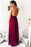 Spaghetti Strap Sequin Top Side Slit Floor Length Sparkly Prom Dresses - Prom Dresses